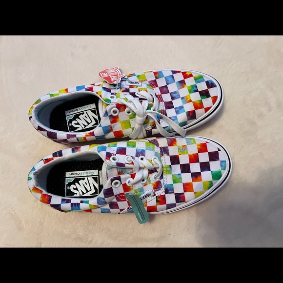 Rainbow VANS with comfy Cush inside - Picture 1 of 4